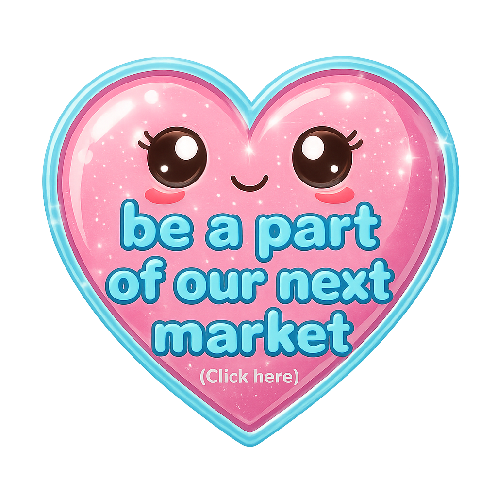 Be a part of our next market - Click here